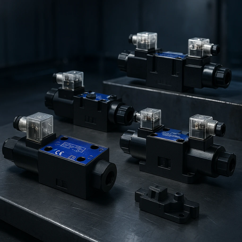 انواع شیر برقی هیدرولیک و سایزبندی استاندارد آن