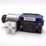 شیربرقی هیدرولیک 3/8 و 1/4 ضربدر H تک بوبین