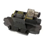 شیر برقی هیدرولیک ۳/۴ تک بوبین ضربدر موازی