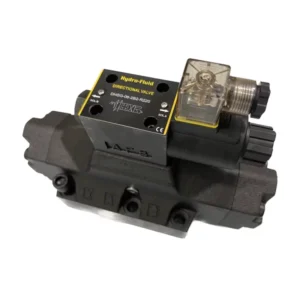 شیر برقی هیدرولیک ۳/۴ تک بوبین ضربدر موازی